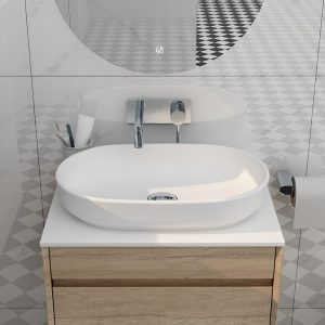 Alma Round countertop basin main