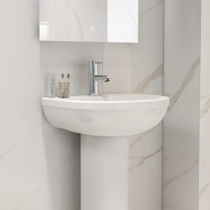 500mm basin with one tap hole