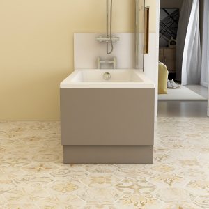 Suburb 700mm End bath panel in Matt Ash