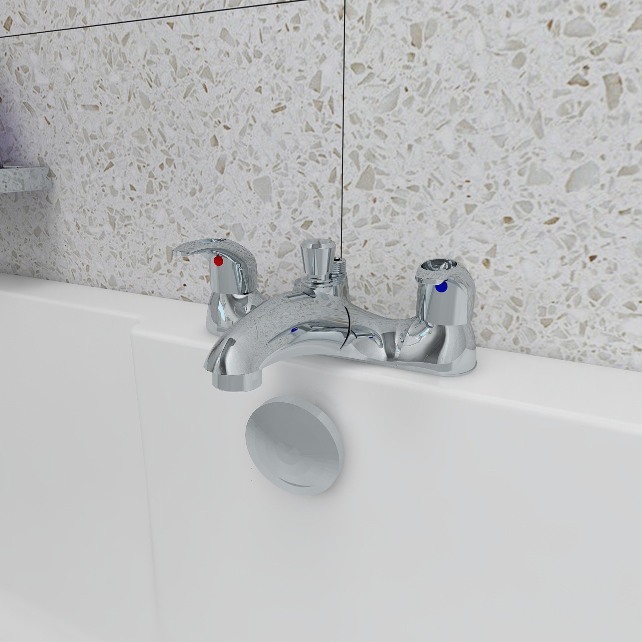 dv8 small single lever basin mixer