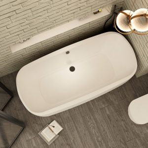 Liberty 1700mm x 810mm freestanding bath
