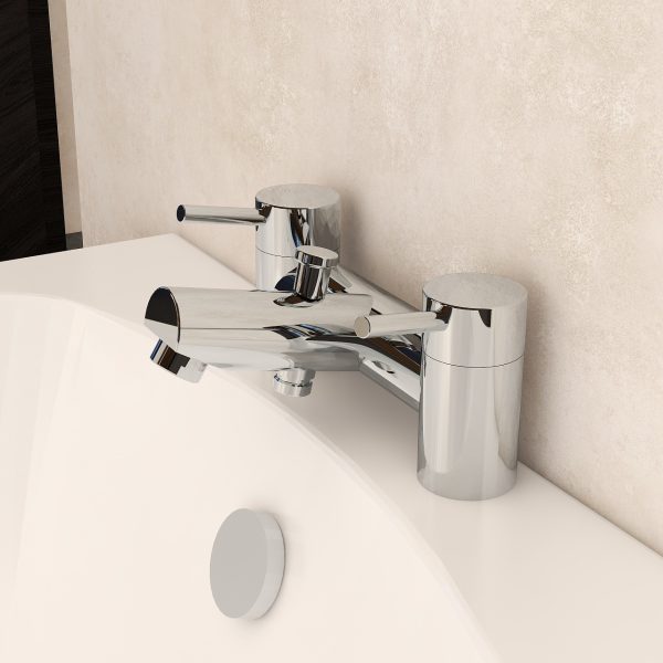 Bath/shower mixer with kit