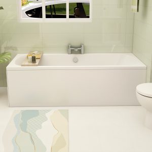 Imex Premiercast Ivan Double Ended Bath (inc leg pack)