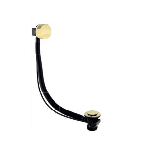 Standard Bath pop up Brushed Brass Bath waste