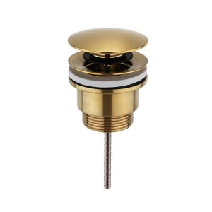 Basin clicker Brushed Brass Universal waste
