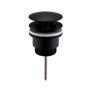 Basin clicker Matt Black Universal waste