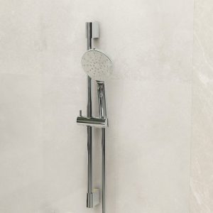 Imex Ravine Slide Rail Kit in Chrome incl 1.5m hose and Multifunction handset