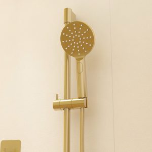 Ravine Brushed Brass Multifunction handset Only