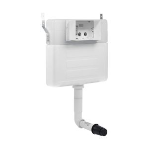 Super slim concealed cistern, excluding flush button