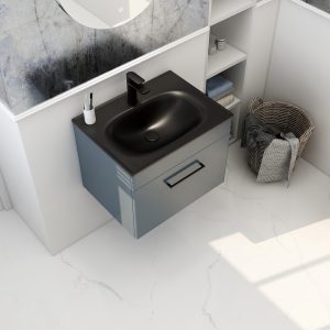 Imex Ivan Bathroom Furniture in Steel Blue