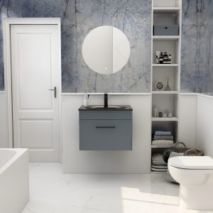 Imex Ivan Bathroom Furniture in Steel Blue