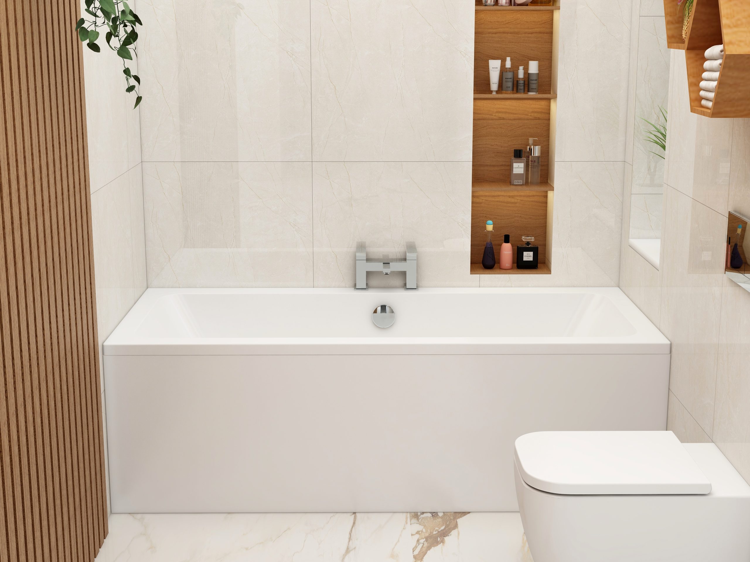 Quadro Baths Double Ended
