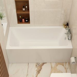 Imex Premiercast Multi layer Reinforced Quadro 1400x700 Single Ended Bath