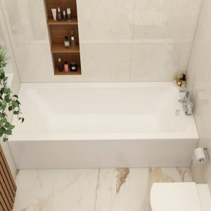 Imex Premiercast Multi layer Reinforced Quadro 1800x800 Single Ended Bath